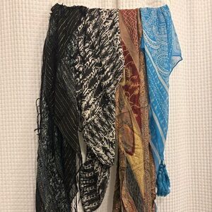 Colorful Patterned Scarves Collection